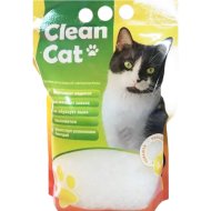 Наполнитель для туалета «Clean Cat» силикагелевый, ромашка, 3.8 л