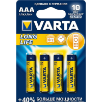 

Элем питан алкал VARTA(типAAA 1.5Vуп4шт)