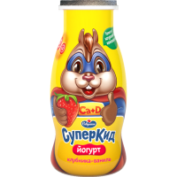 

Йогурт "КЛУБНИКА-ВАНИЛЬ" (2%,ПЭТ) 90 г