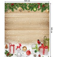 Скатерть «JoyArty» Новогодние подарки, tcox_37052, 120x145 см