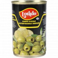 Оливки «Lorado» зеленые, фаршированные лимоном, 300 г
