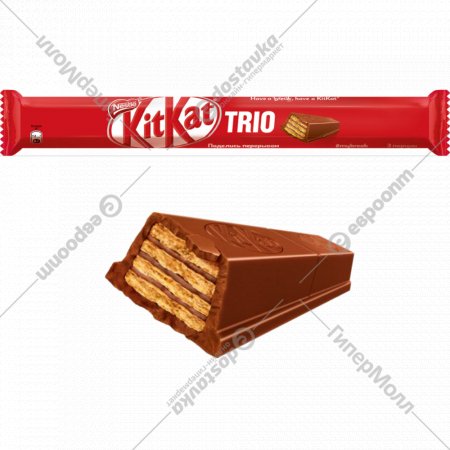 Шоколадный батончик «KitKat» с хрустящей вафлей, 87 г