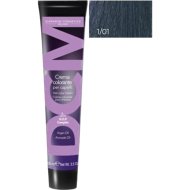 Крем-краска для волос «DCM» Hop Complex, 1/01 иссиня-черный, 980136, 100 мл