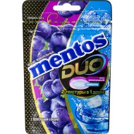 Драже жевательное «Mentos» Duo со вкусом виноградного лимонада, 45 г