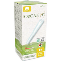 

Тампоны"ORGANYC"(регулар,с апплик)16шт