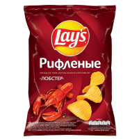 

Чипсы рифленные "LAY'S" (лобстер) 90г