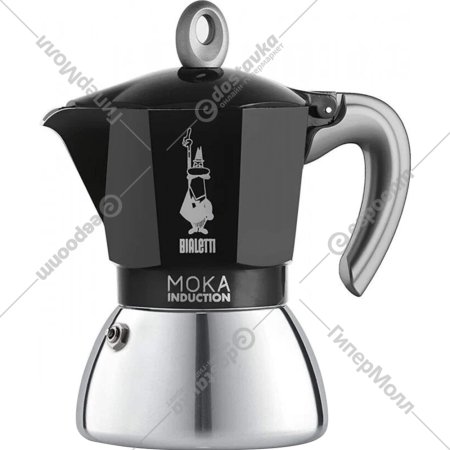 Гейзерная кофеварка «Bialetti» Moka Induction, 6932/NP