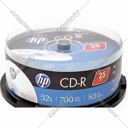 CD диски «HP» CakeBox, 69311