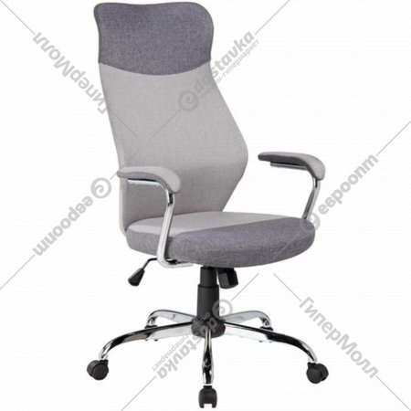 Кресло компьютерное «Signal» Q-319, светло-серый,тёмно-серый