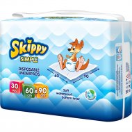 Пеленки детские «Skippy» Simple, 60x90 см, 30 шт