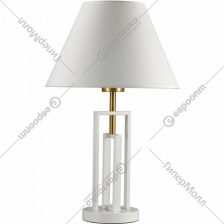 Настольная лампа «Lumion» Fletcher, Neoclassi LN23 188, 5291/1T, белый/латунь