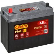 Аккумулятор автомобильный «Centra» Plus CB457, 45Ah, Asia р тонкие клеммы