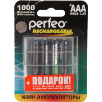 

Аккумулят"Perfeo" AAA1000mAh/4BL+BOX