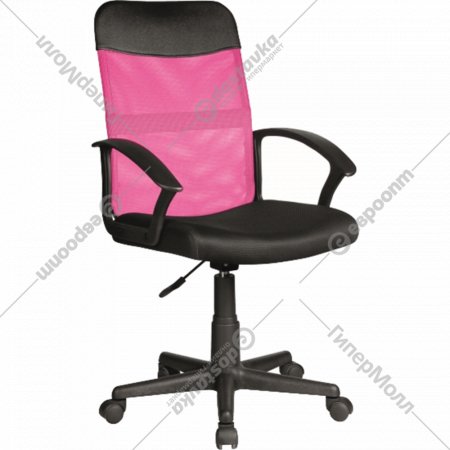 Кресло компьютерное «Signal» Q-702, розово-черный