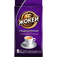 

Кофе "ЖОКЕЙ" (молот,традицион) 450г