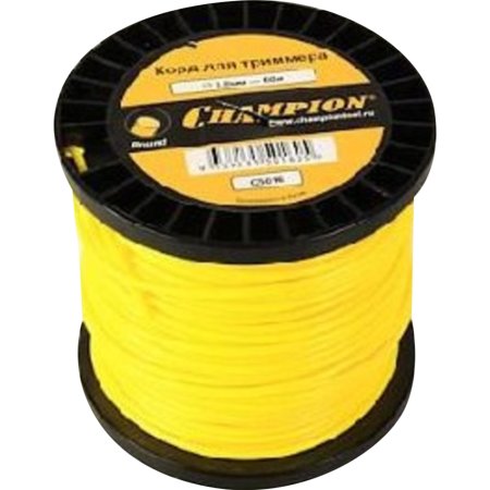 Корд для триммера Champion C5063, круг, 4 мм х 95 м