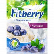 Каша овсяная «Fitberry» с черникой,БП 35 г