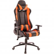 Офисное кресло «Everprof» Lotus S2, экокожа черный/оранжевый