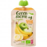 Пюре «Green mommy» из яблок и банана, 90 г