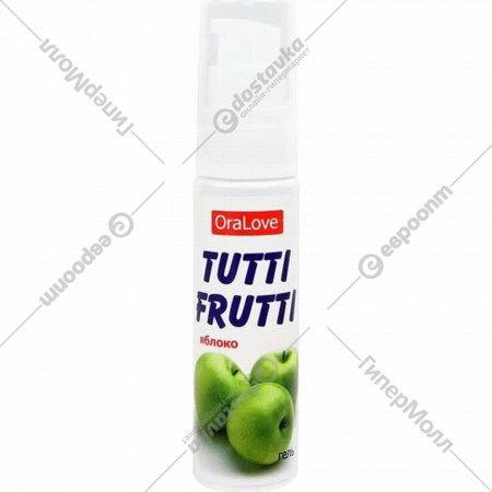 Гель-смазка «Bioritmlab» Tutti-Frutti, LB-30005, яблоко, 30 г