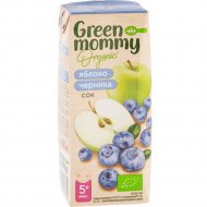 Сок «Green mommy» яблочно-черничный, 200 мл