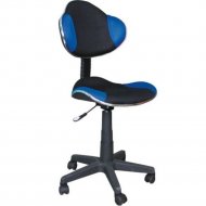 Кресло компьютерное «Signal» Q-G2, сине-черный
