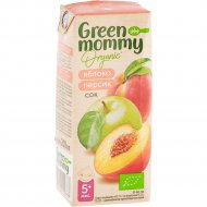 Сок «Green mommy» яблочно-персиковый, 200 мл