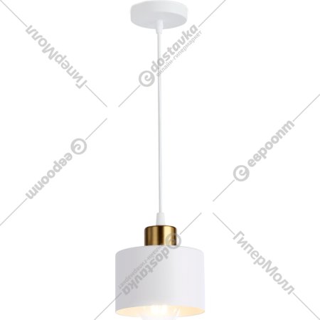 Подвесной светильник «Ambrella light» TR8112 WH/BS, белый/латунь