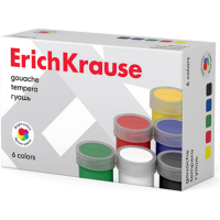 

Гуашь"ERICHKRAUSE BASIC"(6цв.по 17мл)