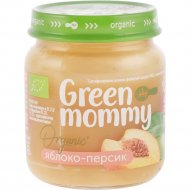 Пюре детское «Green mommy» яблоко-персик, 90 г