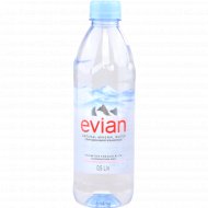 Вода минеральная «Evian» негазированная, 0.5 л
