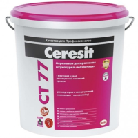 

Штукатурка"CERESIT"(CТ 77, цв40м)25кг
