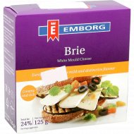 Сыр с плесенью «Emborg» Brie, 50%, 125 г