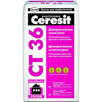 

Штукатурка"CERESIT"(CТ 36,под окр.)25кг