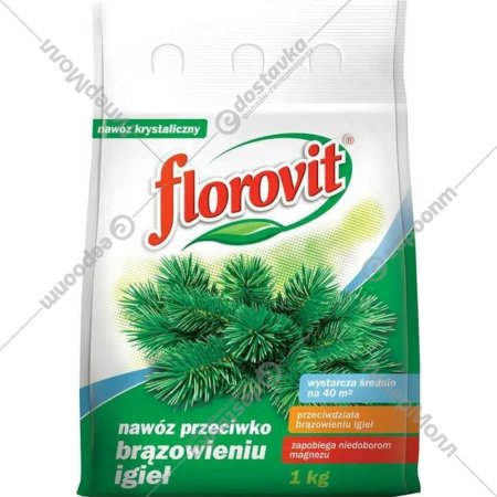 Удобрение «Florovit» против побурения хвои, 1 кг.