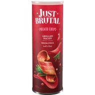 Чипсы картофельные «Just Brutal» со вкусом бекона гриль, 100 г