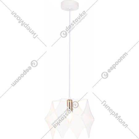 Подвесной светильник «Ambrella light» TR8420 WH/GD, белый/золото