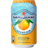 Напиток газированный «Sanpellegrino» апельсиновый, 0.33 л