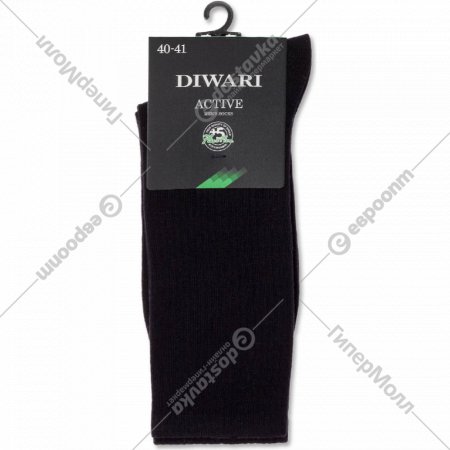 Носки мужские «DiWaRi» ACTIVE, размер 27, 000, черный
