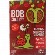 Конфеты «Bob Snail» яблочно-вишневые натуральные, 60 г