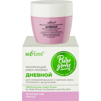

Крем-праймер"PURE GREEN"(днев,матир)50мл