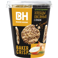 

Хлебцы"BAKER HOUSE"(овсяные с луком)90г