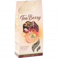 Чай зеленый «Tea Berry» имбирный апельсин, 100 г