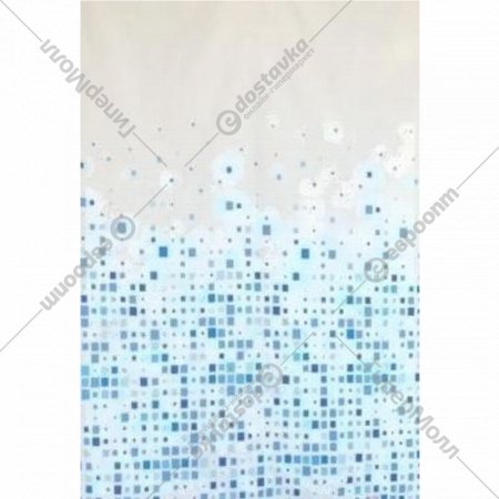 Шторка для ванны «Miranda» Efes Blue, 180х200 см