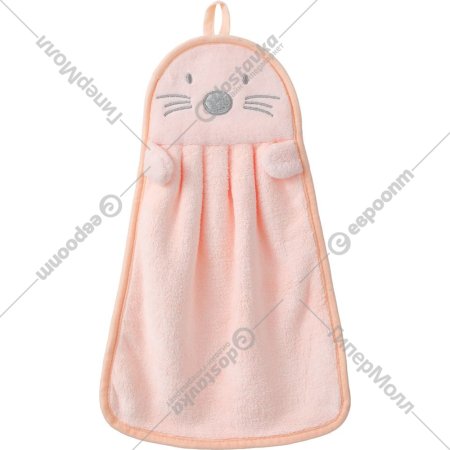 Полотенце для рук «Miniso» Cute Animals, розовый, 2010607111106