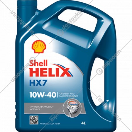Моторное масло «Shell» Helix HX7 10W-40, 550053736, 1 л