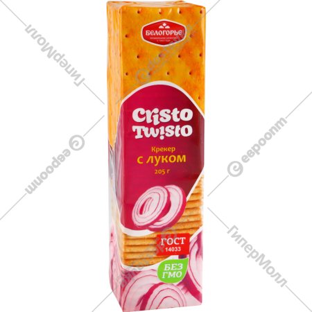Крекер «Белогорье» Cristo Twisto, с луком, 205 г