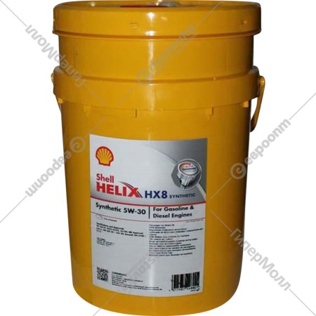 Моторное масло «Shell» Helix HX8 ECT 5W-30, 550048096, 20 л