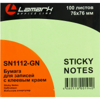 

Бумага д/зам(76x76, зелен.паст)