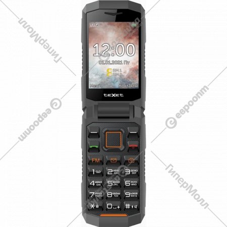 Мобильный телефон «Texet» TM-D411 + ЗУ WC-111, Black